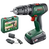 Bosch DIY tools 06039D4170 Cordless Hammer Drill Battery, Carrying case Bosch Schlagbohrschrauber UniversalImpact 18 (1 Akku, 18 Volt System, im Transportkoffer)