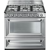 Smeg TR90 x 9 Herd Gasherd Hat Edelstahl Backofen und Herd – Öfen und. (Herd, Edelstahl, drehbar, vor, Elektronische, Gasherd)