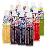 Tri Top Sirup Sortiment - 12 fruchtig leckere Sorten - 12 x 600ml - ohne Trop