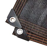 Premium 18-Pin Schattennetz,Beständiges Garden Schattiernetz,90-95% Shading Rate,mit ÖSen,Wasser und luftdurchlässig,für Patio-Carport im Freien,29 Größen Erhältlich (2x10m)