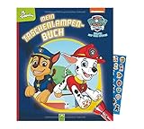 Paw Patrol - Mein Taschenlampenbuch + Paw Patrol-Sticker, Beschäftigungsbuch ab 4 J