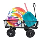 Gartenwagen Outdoor Utility Trolley Wagon Buggies Outdoor Garden Sport Shopping Push Wagon Geeignet für Garten und O