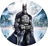 Batman Runde Tortenaufleger 20CM - Geburtstag Tortenbild Zuckerbild Tortenplatte Oblate Kuchenzuckerp
