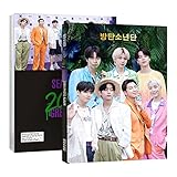 Saicowordist Kpop BTS Fotoalbum, 80 Seiten 2022 Albumsammlung Fotobuch, JIN Jimin RM SUGA V J-Hope JUNGKOOK's Fans Geschenk (verschiedene Einband, gleicher Inhalt) (Cover 03)