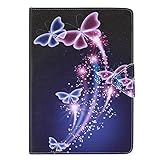 DETUOSI Hülle für Galaxy Tab A 9.7,Ultra Slim PU Leder Hülle Flip Case Cover Tasche für Samsung Galaxy Tab A 9.7 Zoll (SM-T550 / SM-T555) Tablet Schutzhülle mit Book Style Etui Tasche Standfunk