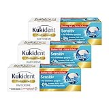 Kukident Haftcreme Sensitiv für die Dritten, 3er Pack (3 x 40 g)