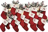 Weihnachtsstrümpfe Weihnachtsbuchstaben Socken Wolle Strick Weihnachten Kugel Weihnachten Anhänger Geschenktasche Weihnachtsmann Weihnachtsbaum Deko Ideale Weihnachtsdek