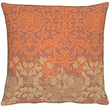 APELT Tilda_40x40_60 Kissenhülle, Polyester, orange, 40 x 40 x 0.5