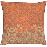 APELT Tilda_40x40_60 Kissenhülle, Polyester, orange, 40 x 40 x 0.5