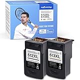 MyCartridge PG-512XL CL-513XL kompatibel für Canon PIXMA IP2700 MP230 MP240 MP250 MP270 MP280 MP282 MP495 MP499 MX320 (Schwarz/Farbe)
