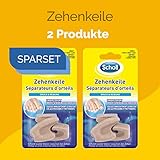 Scholl Zehenkeile 6 Stück (2 x 3 Stück)