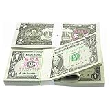 sanguiner 00PCS American Prop Dollar Copy Money $ 1 Spielgeld Movie Game Realistische Spielgeld für Kinder, Studenten, TV/Film/Video/Party/Spiele/S