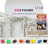 Cozyours Soja Wachs Kerze Machen Kit (800 g)