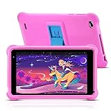 qunyiCO Y7 Kinder Tablet 7 Zoll, Tablet für Kids, 1024 * 600 Full HD-Display, 10,0 Android GO, 2 GB RAM, 32 GB ROM, IWAWA-App mit GMS-Zertifizierung, Kindersicherungsmodus für Zeit und Inhalt, R