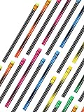 Farbe Wechsel Stimmung Bleistift mit Radiergummi Schwarz Wechsel in Farben Holz Bleistifte Wärme Aktiv Farbe Thermochrom Wechsel Stifte (30)