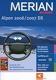 Merian scout, CD-ROMs : Alpen 2006/2007 DX, 1 CD-ROM Mit digitaler Straßenkarte für die Alpen! Über 288.000 auswählbare Reiseziele. Für Blaupunkt Travelpilot DX G