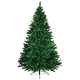 BB Sport Christbaum Weihnachtsbaum 150 cm Mittelgrün PVC Tannenbaum Künstlich Standfuß Klappsy