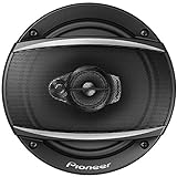 Pioneer TS-A1670F 3-Weg-Koaxiallautsprecher für Autos (320 W), 16.5 cm, kraftvoller Klang, IMPP-Membran für optimalen Bass, 70 W Eingangsnennleistung, schwarz, 2 Lautsp