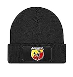zagorka Abarth FIAT Fun Logo Beanie Strickmutze - STRICK147