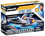 PLAYMOBIL Star Trek 70548 U.S.S. Enterprise NCC-1701, Mit AR-APP, Lichteffekten und Original-Sounds, 5-99 J