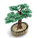 YaYashow Bonsai Baum Bausteine Bausatz mit 1008 Klemmbausteine, Konstruktionsspielzeug Kompatibel mit Lego 10281 10280