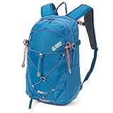 Terra Peak Flex 20 Wanderrucksack 20L Damen Herren Erwachsene blau klein - Outdoor Trekking-Rucksack Touren-Rucksack - Wasserdichter Daypack Skirucksack - Survival Wander-Rucksäcke leicht zum W