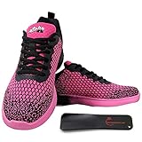 bowling-exclusive Bowlingschuhe Aloha HexaGo Black/pink inklusive Schuhanzieher (Numeric_39)