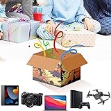 Huachaoxiang Mystery Box, Überraschungsbox Spiel Glück Und Abenteuer Kommen Electronics Zufällig Geburtstags Probieren Sie Es Aus! Surprise Box Zuf,Schw