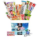 Naschmaschine® SweetsPott Winter Edition einzigartige Süßigkeiten Mystery Box-30 Teile Überraschungsbox, Partybox mit amerikanischen Süßigkeiten als ideale Geschenkidee, Adventskalender Füllung