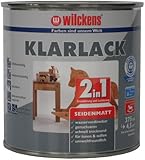 Wilckens 2-in-1 Klarlack seidenmatt, 375 ml 12400000030