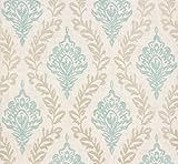 Vlies Tapete Erismann VISIO 6949-18 florale Ornamente Beige Türkis G