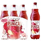 Punica Classic Fruchtig Rot – Fruchtig frisches Mehrfruchtsaftgetränk – 6 x 1,25l Flasche EINWEG