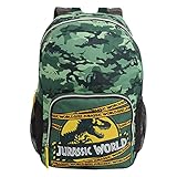 Jurassic World Mädchen Rucksack mit Logo, offizielles Lizenzproduk