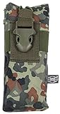 MFH Funkgerättasche 'Molle' Funkgerät Modular-System Tasche Mollesystem 20x9x5cm viele Farben (Flecktarn)