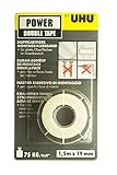 Uhu® Doppelseitiges, extra starkes Montage Klebeband 1,5m x 19