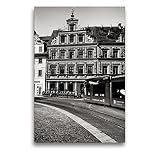 CALVENDO Premium Textil-Leinwand 50 x 75 cm Hoch-Format Haus zum Breiten Herd, Leinwanddruck von Markus W. Lamb
