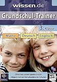 wissen.de Grundschul-Trainer, 3. Klasse, 1 CD-ROM Mathe, Deutsch, Englisch. Effektives Lernen spielend leicht. Abgestimmt auf die Lehrpläne der Schulen. Für Windows 95/98/NE/2000/XP und MacOs 8.0/9.0