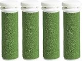 My Rollers™ Mineral Ersatzrollen (grün) für Emjoi Micro Pedi im 4er-Pack | Extrem Grob
