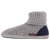 Giesswein Kramsach Adults, Hüttenschuhe Unisex-Erwachsene, Grau, 45 EU