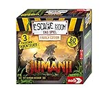 Noris 606101837 - Escape Room Jumanji (Family Edition) - Familien und Gesellschaftsspiel für Erwachsene und Kinder, inkl. 3 Fällen und Chrono Decoder, ab 10 J