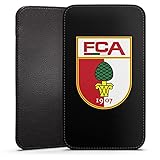 DeinDesign Hülle kompatibel mit Samsung Galaxy XCover 5 EE Tasche Sleeve Socke Schutzhülle FC Augsburg Wappen FC