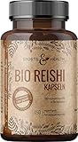 Reishi Kapseln - BIO Qualität - 150 Kapseln - Vegan - LABORGEPRÜFT - Qualität Der Bio Reishi Kapseln In Deutschland Geprü