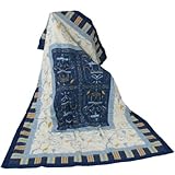 Bassetti 9278071 Granfoulard Plaid Oplontis V9N Größe: 135 x 190 cm, b
