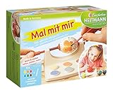 Heitmann Eierfarben 60067 - Eier - Malmaschine, inklusive Malpalette mit 6 Eierfarb