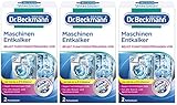 Dr. Beckmann Maschinen Entkalker, Gegen hatnäckigen Kalk, Hilft Funktionsstörungen vorzubeugen, 3er Pack (3x 100g)