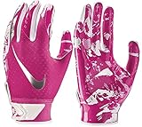 Nike Youth Vapor Jet 5.0 Receiver Handschuhe (weiß/pink, klein)