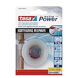 tesa Extreme Repair Tape Reparaturband, transparent, 2,5m x 19