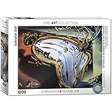 Eurographics „Salvador Dali Soft Watch at Moment of First Explosion Melting Clock“ Puzzle, Motiv: Schmelzende Uhr von Dali (1.000 Teile, Mehrfarbig)