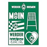 SV Werder Bremen Aufkleberkarte „Werder'