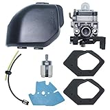 AUMEL Vergaser Luftfilterdeckelgehäuse Dichtung Kit für Honda GX25 GX25NT HHT25S Motor des Rasenmähermotors 17231-Z0H-010